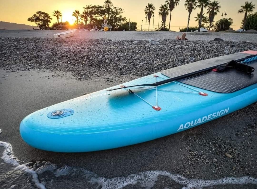 sup in spiaggia